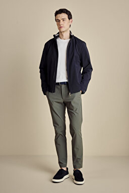 İçten Bağcıklı Slim Fit Jogger Performans Pantolon - Yeşil